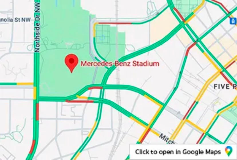Carte Mercedes-Benz Stadium